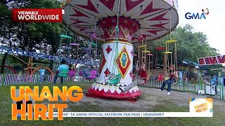 Christmas Wonderland sa Pampanga may unlimited rides  Unang Hirit [upl. by Eissak]