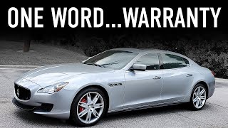 2014 Maserati Quattroporte S Q4 ReviewGet A Warranty [upl. by Delphina]