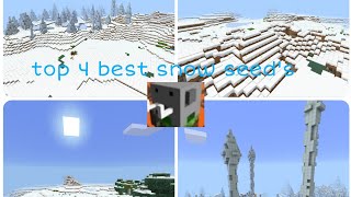 top 4 best snow seeds in craftsman craftsman building craft [upl. by Treve980]