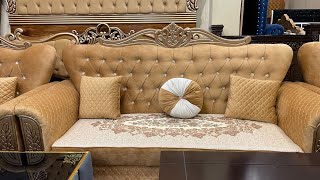 Latest Wooden Sofa Design 2024  Sofa Design Ideas  Article 01 [upl. by Oiceladni]