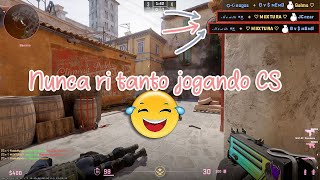 Nunca ri tanto jogando CS 😂🤣 csgo CS2 ranked [upl. by Morena]