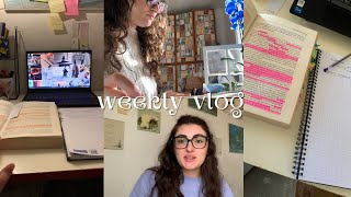 STUDY VLOG una settimana da studente lavoratore [upl. by Enailil]