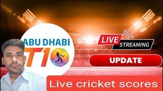 Abu dhaabi t10 match live [upl. by Ellehc467]