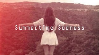 Summertime sadness  lana del rey Slowed  Reverb [upl. by Annorah816]