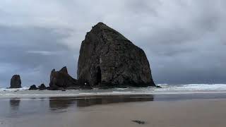 Amazing views at Cannon Beach Oregon [upl. by Airdni]