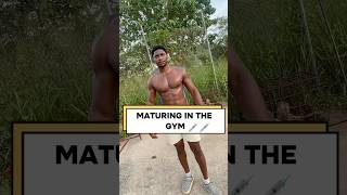 MATURING IN THE GYM gym fit shorts gymworkout [upl. by Eittam]