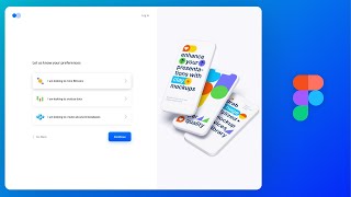 How to Design an Onboarding Screen in Figma [upl. by Gothar]