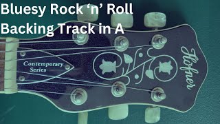 Bluesy Rock n Roll Backing Track in A 140BPM Elvis Presley Bill Hayley Little Richard [upl. by Rina263]