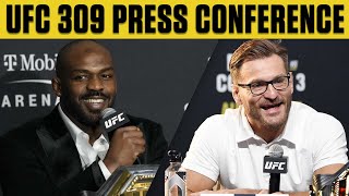 UFC 309 PreFight Press Conference  ESPN MMA [upl. by Terrell217]