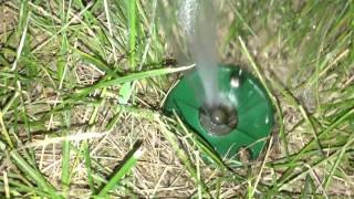 Mini Video Moving Sprinkler Head CloseUp [upl. by Wavell]