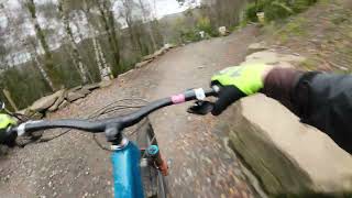 BikePark Wales  Surfin’ Bird Red  Norkle Blue  Transition Sentinel v2  October 2024 [upl. by Ataner]