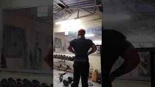 how to do heavyweight Dumbbells SHRUGS💪🔥 Surprise at the end👊shorts viral fitness gym shoulder [upl. by Eciened29]