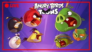 🔴 LIVE Angry Birds Party  Toons Season 2 All Episodes [upl. by Yelahc]