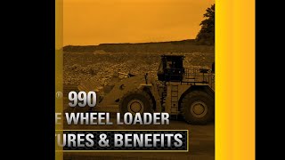 Cat® 990 Large Wheel Loader  Intro Video [upl. by Tihor703]