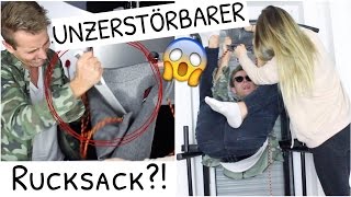 UNZERSTÖRBARER Rucksack  der quotZerstörTestquot   Julienco [upl. by Reinold895]