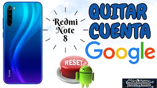 Hard Reset  Borrado General Redmi Note 8 TUTORIAL [upl. by Vange]