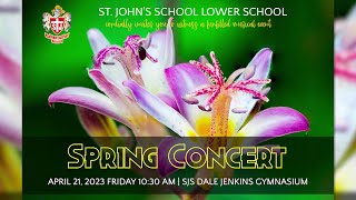 Lower School Spring Concert 2023 [upl. by Ydderf814]