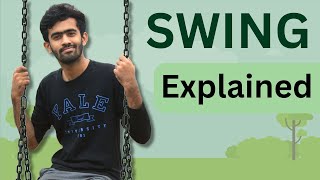 Swing in JAVA Explained  Ep12  Advanced Java  Tamil  code io [upl. by Romola]