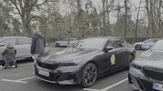 Bmw i5 Touring la station wagon elettrica dal vivo in anteprima [upl. by Yeuh736]