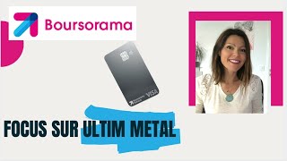 Boursorama Banque  AVIS sur ULTIM METAL [upl. by Asilahs]