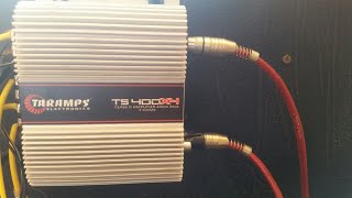 Unbox taramps ts 400x4 2017 [upl. by Andromede]