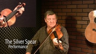 The Silver Spear Reel Trad Irish Fiddle Lesson by Kevin Burke [upl. by Ahseinaj]