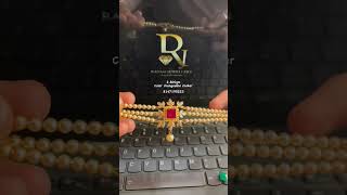 🤩Changeable stone choker 👌goldchokernecklace trendingcollections latestdesign viralvideo share [upl. by Retlaw]