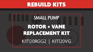 FillRite Rotor amp Vane Replacement  Small Pump  KIT120RGG2  KIT120VG [upl. by Conners]