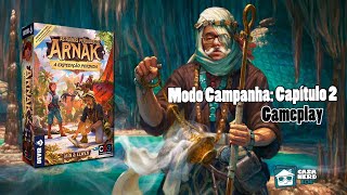 As Ruínas Perdidas de Arnak A Expedição Perdida  Capítulo 2 Modo Campanha  Gameplay [upl. by Grimaldi]