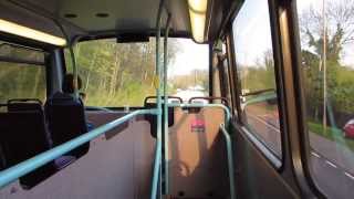 Fast uphill ride aboard First Essex Dennis Trident  Plaxton 33232 LT52 WXK [upl. by Wahl]