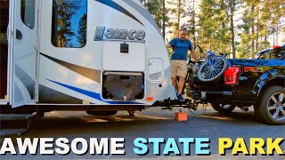 Bend Oregon RVING  LaPine State Park [upl. by Eiser]