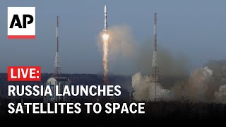 LIVE Russia launches satellites to space [upl. by Orose]