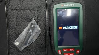 Parkside Inspection Camera unboxing at test [upl. by Gellman]