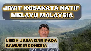 97 Kosakata Jiwit di Kamus Melayu Malaysia Jiwit itu Bahasa Jawa atau Bahasa Melayu [upl. by Swanson]