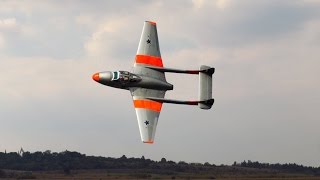 De Havilland Vampire  SAAF Museum Air Show 1st Display [upl. by Britton]