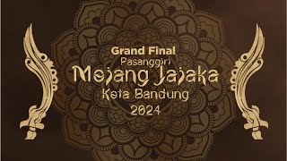 Grand Final Pasanggiri Mojang Jajaka Kota Bandung 2024 [upl. by Euqinay826]