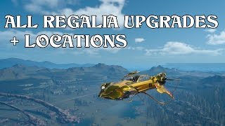 FINAL FANTASY XV  All Car Upgrades  Locations [upl. by Jemine]