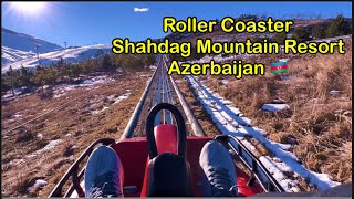 Roller Coaster  Shahdag Mountain Ski Resort  Quba Azerbaijan 🇦🇿 [upl. by Bushore219]