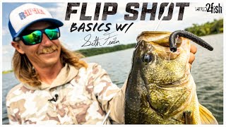 Flip Shot Rig for Bass  When to Fish and Key Tackle [upl. by Dalila]