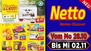 NETTO Prospekt – Angebote ab 28102024 [upl. by Ellasal829]