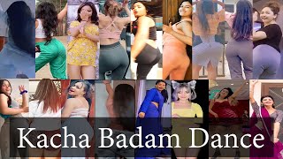 Beautiful Girls Kacha Badam Dance  Tiktok Compilation Video  Viral Go [upl. by Onig841]