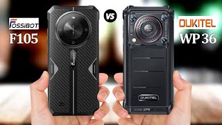 FOSSiBOT F105 VS OukitelΒ WP36 [upl. by Anreval635]