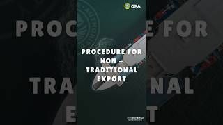 Heres the procedure for exporting items classified asNon  Traditional Exports Visit gragovgh [upl. by Pallua]