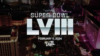 Super Bowl LVIII in Las Vegas  February 11 2024 [upl. by Ihc]