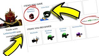 TRADING THE RAREST HAT TO THE RICHEST ROBLOX PLAYER 80000000 ROBUX VALUE [upl. by Griz]