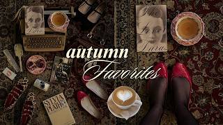 autumn favorites clothing books makeup etc [upl. by Harraf902]