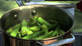 Steamed Whole Okra [upl. by Thomey424]