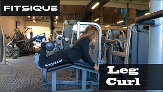 LEGS Technogym Laying Leg Curl Machine [upl. by Gildea]