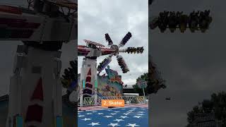 Rheinkirmes Düsseldorf 2024  Traust du dich in ALLE Fahrgeschäfte 😳 [upl. by Lovich]