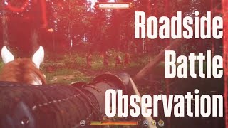 Observing a Battle on the Road  Kingdom Come Deliverance kcd ⚔️ gameplay [upl. by Hite667]